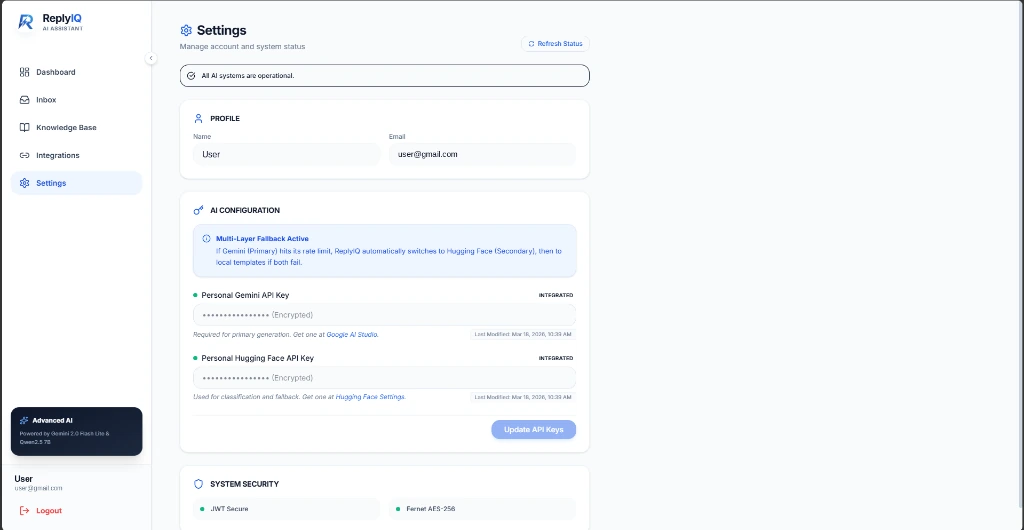 Smart Inbox and Knowledge Base