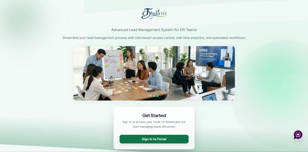 CRM & Leads Portal