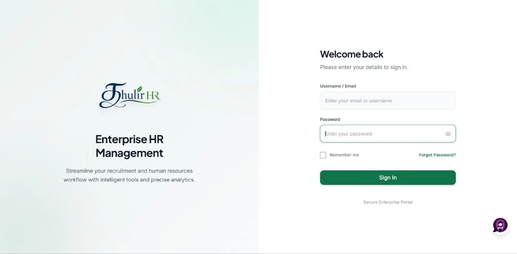Enterprise Security Portal
